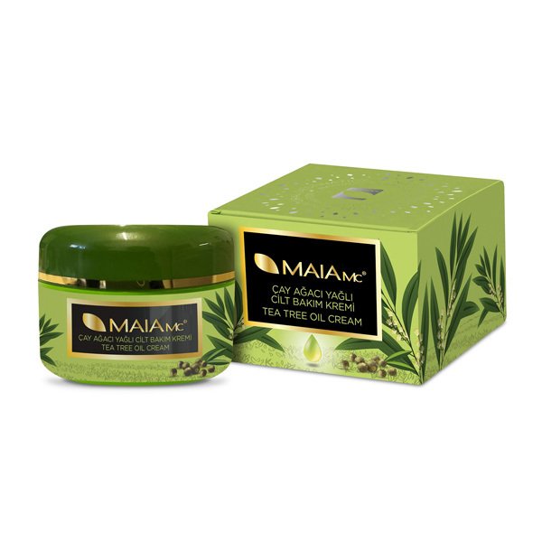 Maia Çay Ağacı Yağlı Cilt Bakım Kremi 100ml