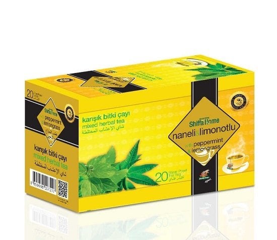 Shiffa Home Nane Limon Otlu Bitki Çayı 20 Süzen Poşet