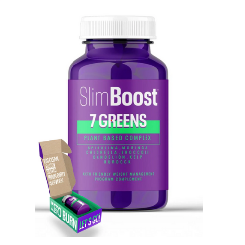 SlimBoost 7 Greens 30 kapsül keto burn ketojenik takviye kapsül