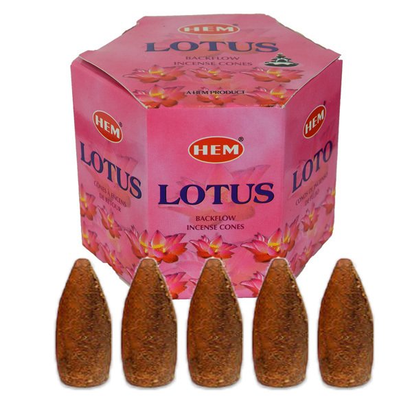 Hem Lotus Incense Cones 5 adet Tütsü