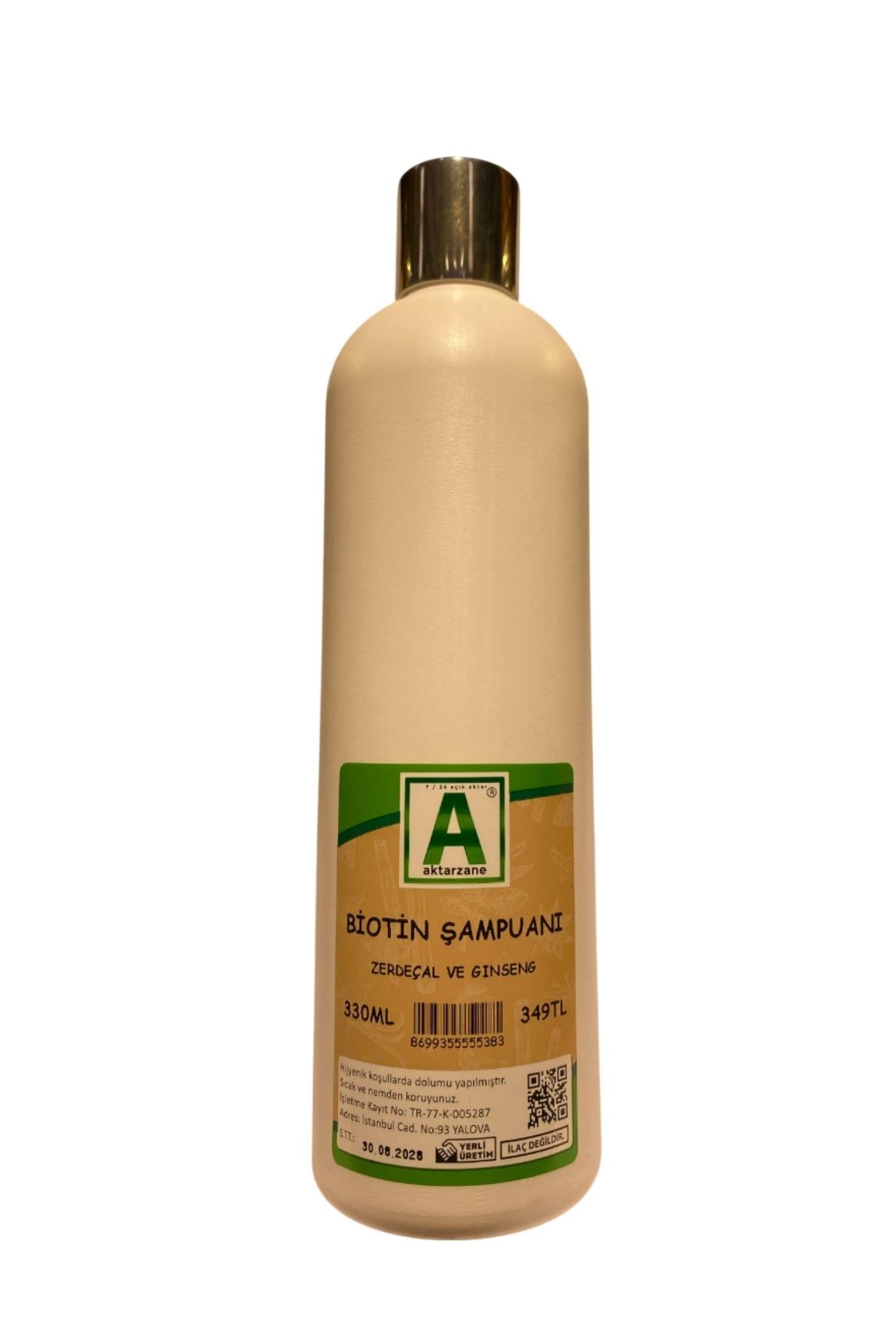 Aktarzane Biotin Şampuanı 330ml