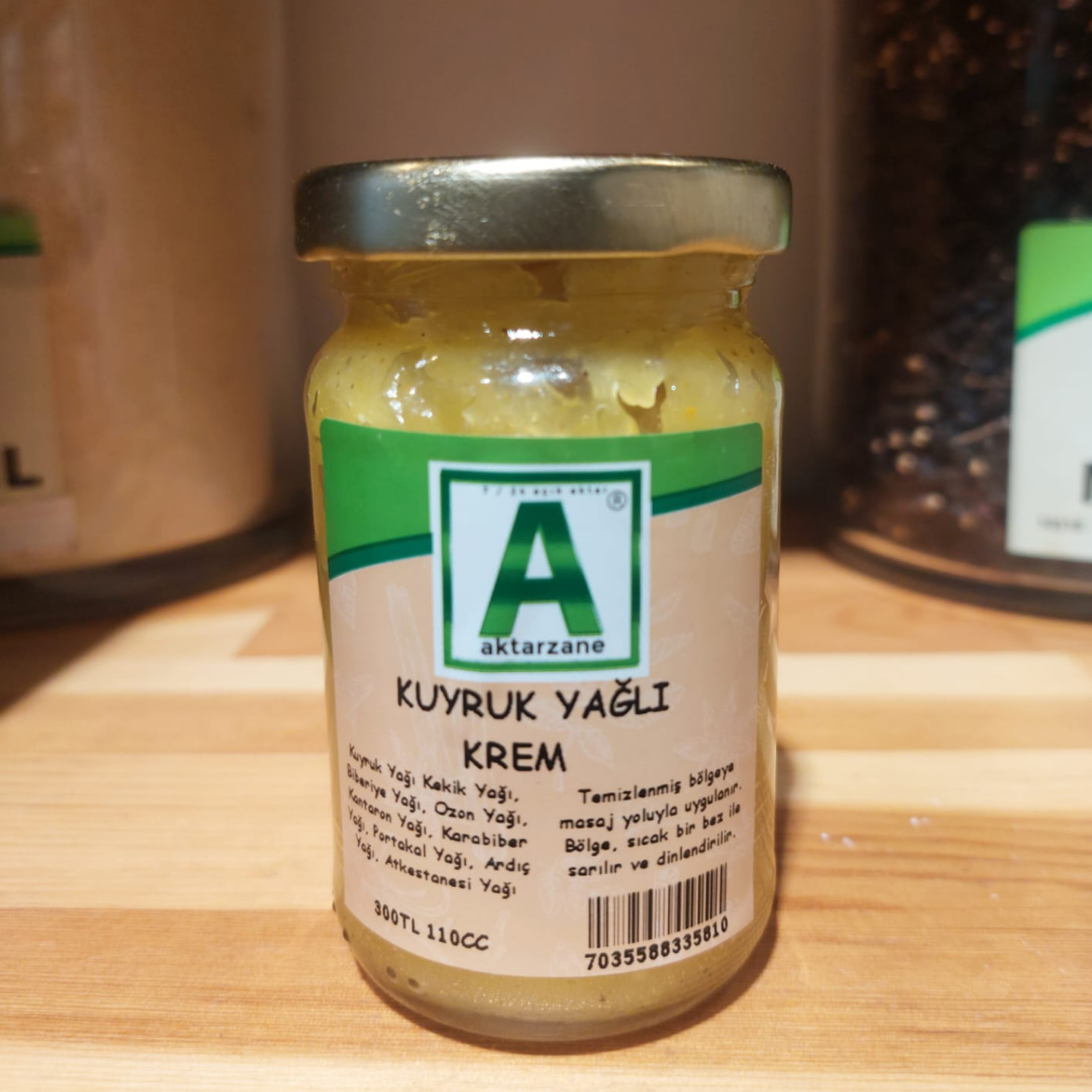 Kuyruk Yağlı Krem 110 cc