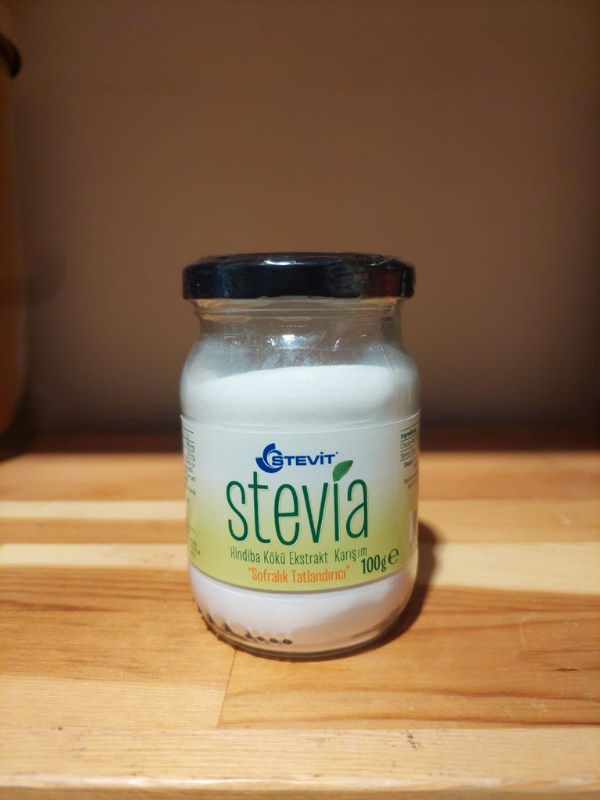 Stevia Hindiba Kökü Ekstrat Karışım ''Sofralık Tatlandırıcı'' 100 gr