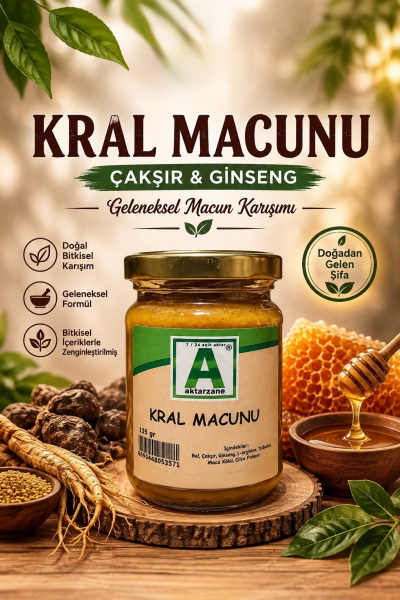 Kral Macun Çakşır&Ginseng 135 gr. 100 Saat Etkili