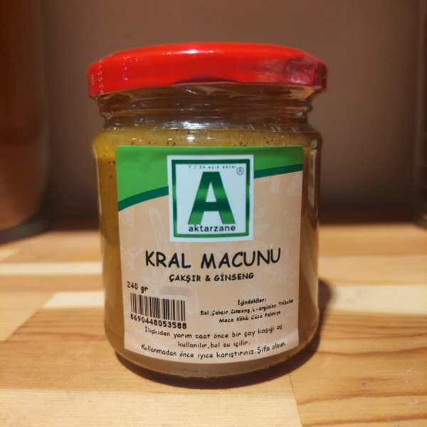 Kral Macunu Çakşır Ginseng 240 gr 100 Saat Etkili