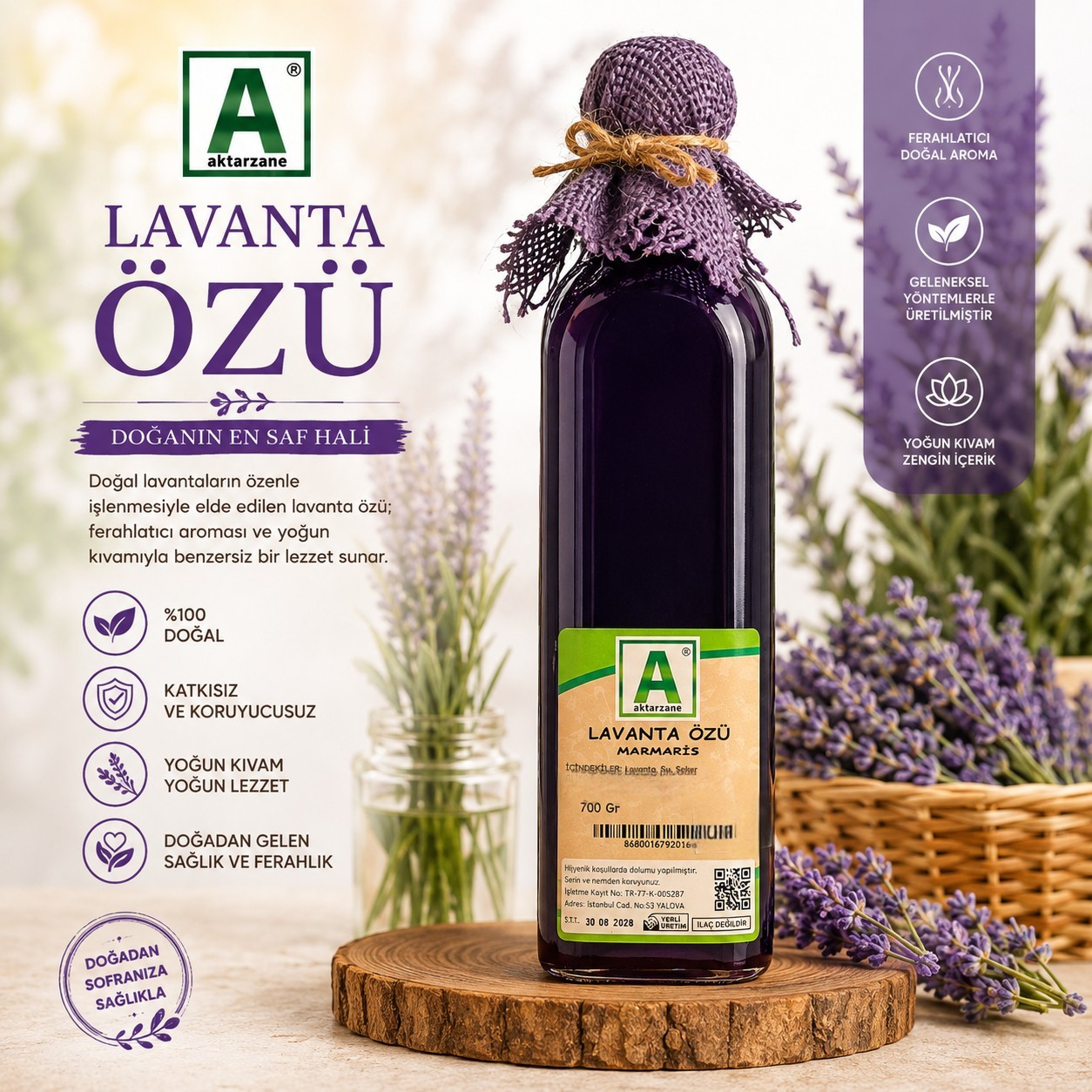 Lavanta Özü 1x10 700 gr