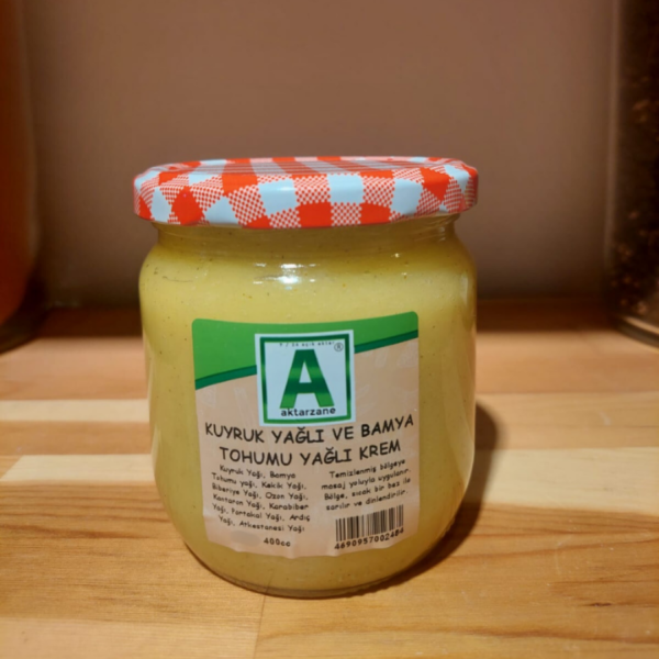 Kuyruk Yağlı ve Bamya Tohumu Yağlı Krem 400 cc