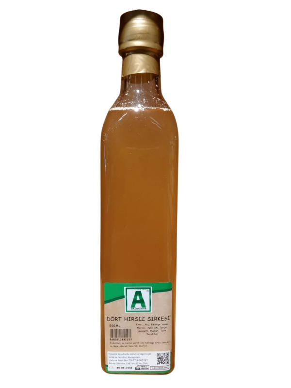 Dört Hırsız Sirkesi 500 ml