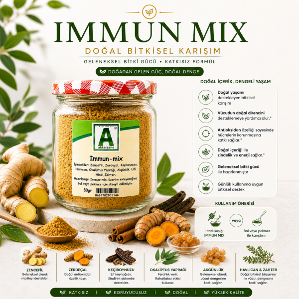 Aktarzane immun-mix Karışımı