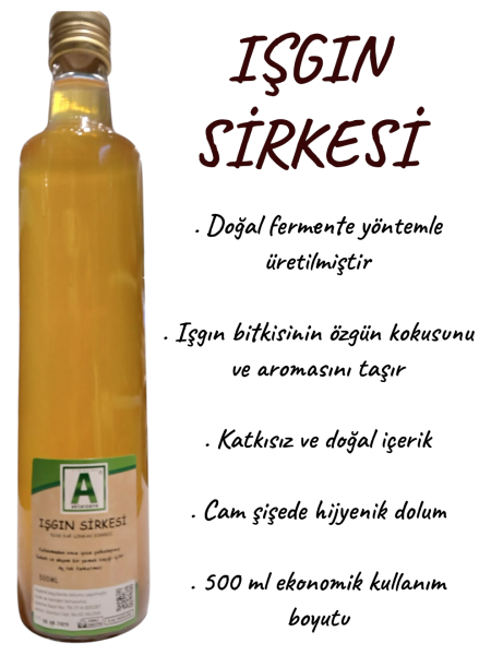 Aktarzane Işgın Sirkesi 500 ml