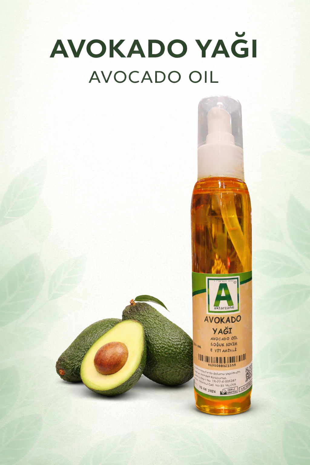 Aktarzane Avokado Yağı 125ml