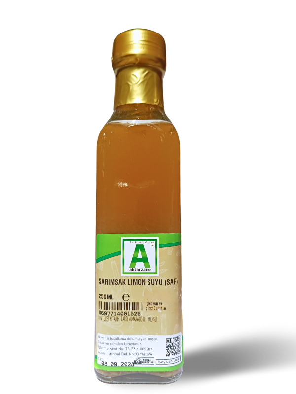 Aktarzane Sarımsaklı Limon Suyu 250 ml