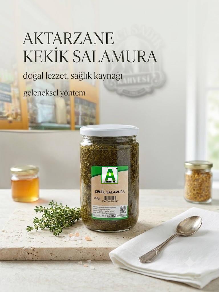 AKTARZANE Kekik Salamura 650 gr