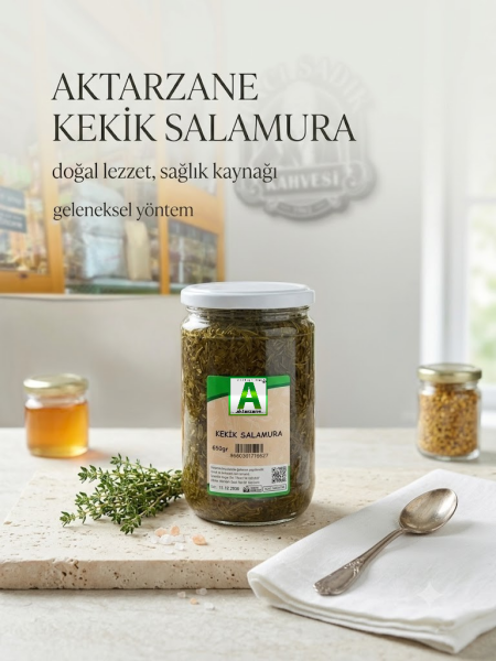 AKTARZANE Kekik Salamura 650 gr