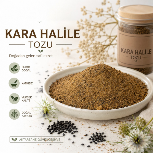 Karahalile ( Terminalia Chebula ) Öğütülmüş