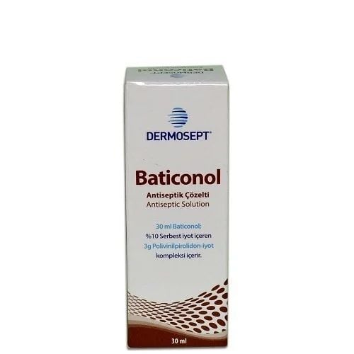 Dermosept Baticonol Baticon Antiseptik Çözelti 30ml