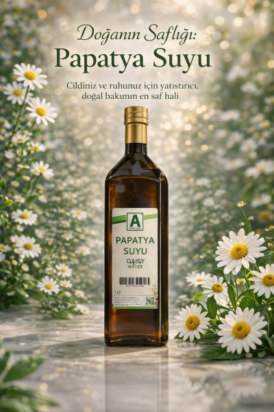 Papatya Suyu 1 LT – %100 Doğal Saf Papatya Hidrosolü