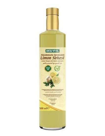 Shiffa Home Maydanozlu Sarımsaklı Limon Sirkesi 500ml
