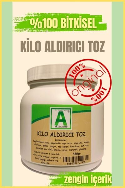 Aktarzane Kilo Aldırıcı Toz 550gr