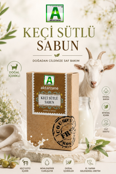 Aktarzane Keçi Sütü Sabunu