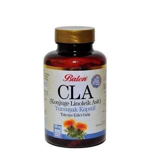 Balen CLA Konjuge Linoleik Asit TSE Helal Sertifikalı 1380mg 100 Kapsül