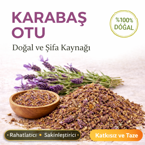 Karabaş Otu  Lavandula stoechas 100GR