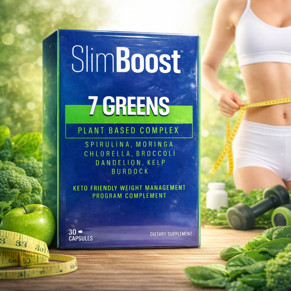 SlimBoost 7 Greens 30 kapsül keto burn ketojenik takviye kapsül