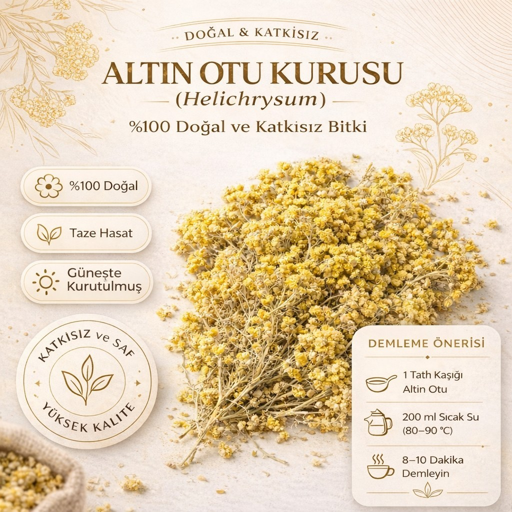 Altınotu Altınbaşak Otu Helichrysum Arenarium