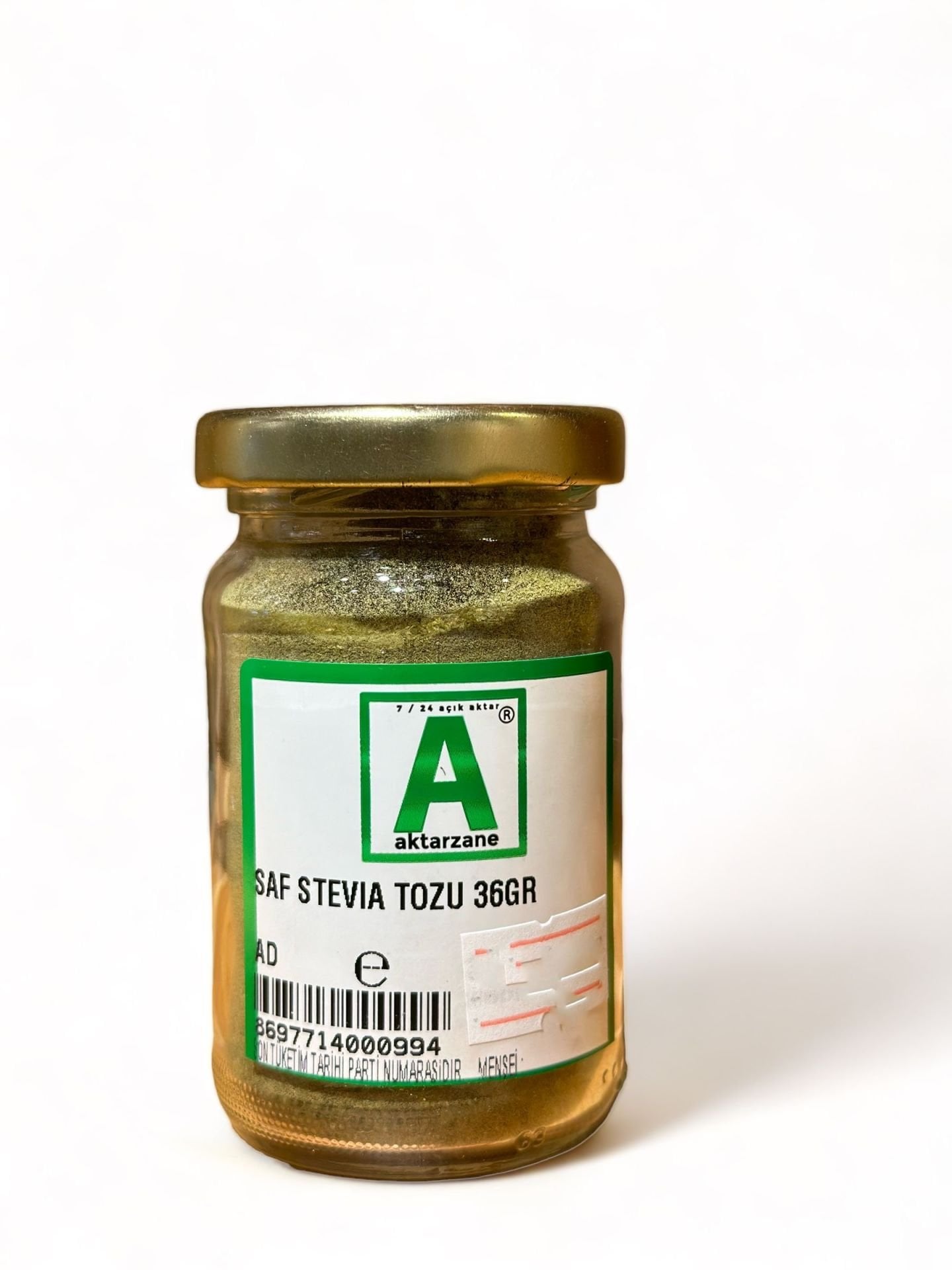 Saf Stevia Tozu 36gr kavanoz