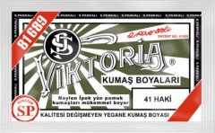 Viktoria Kumaş Boyası Kot Naylon İpek Yük Pamuk Boyası 41 Haki