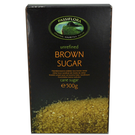 Passiflora Kahverengi Esmer Şeker Brown Sugar 500gr