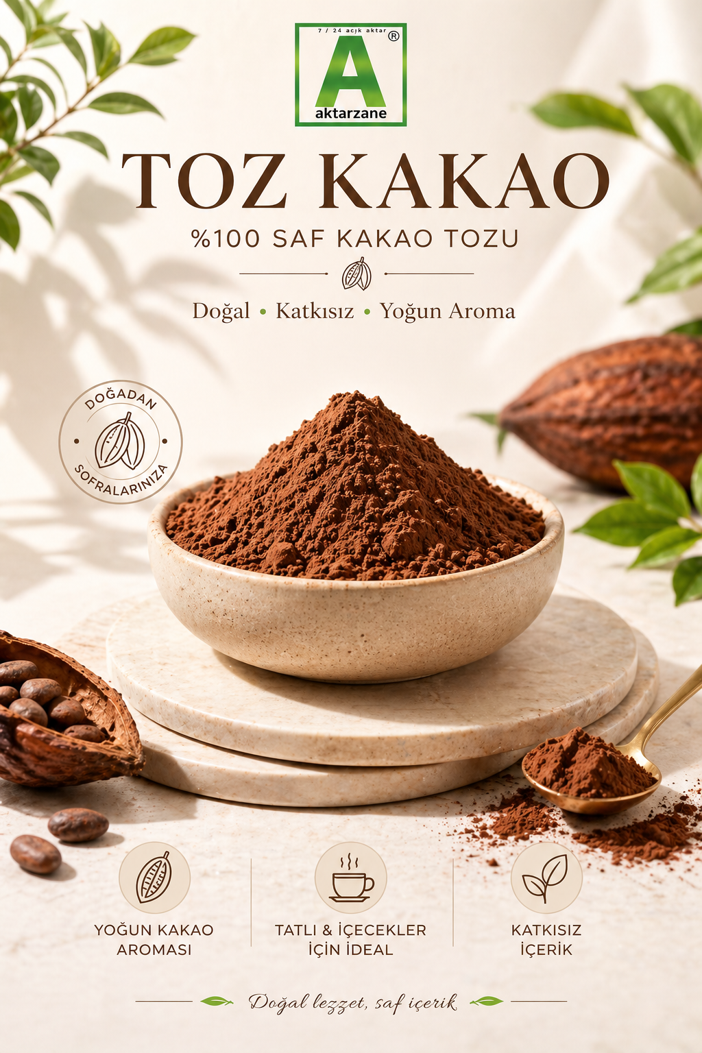 Toz Kakao Cocos