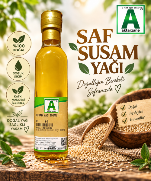 Aktarzane Susam Yağı 250ml