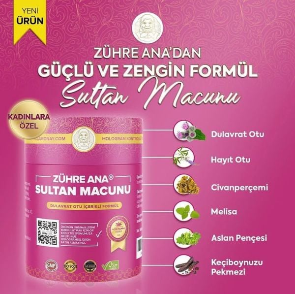 Zühre Ana Sultan Macunu 240gr