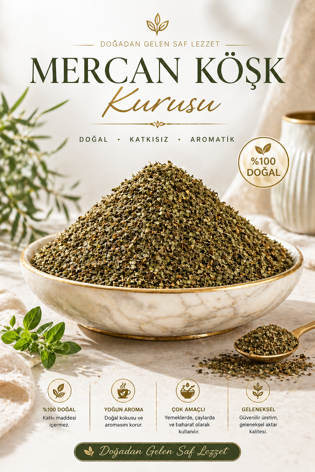 Mercanköşk Origanum Majorana