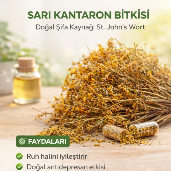 Sarı Kantaron Otu  Hypericum perforatum
