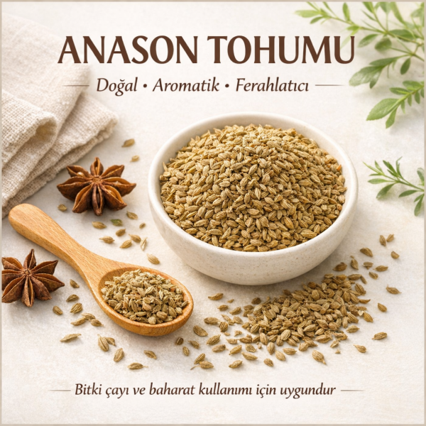 Anason Tohumu Pimpinella anisum 500GR