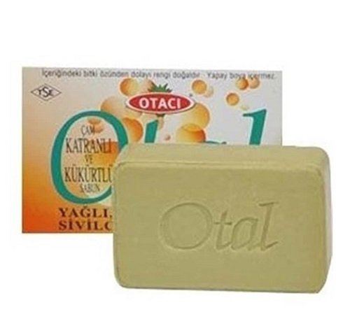 Otacı Otal Doğal Çam Katranlı ve Kükürtlü Sabun 80gr