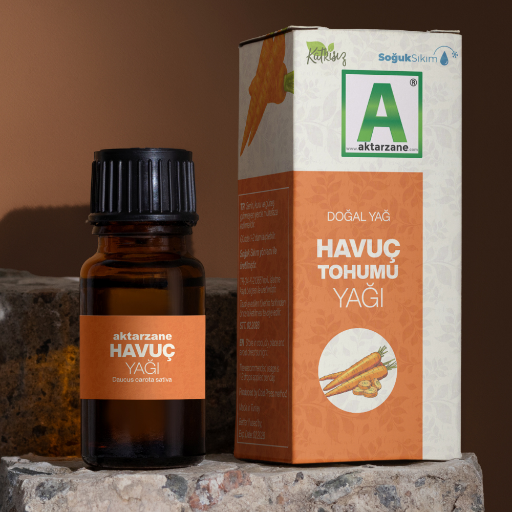 Aktarzane Havuç Tohumu Yağı 20cc
