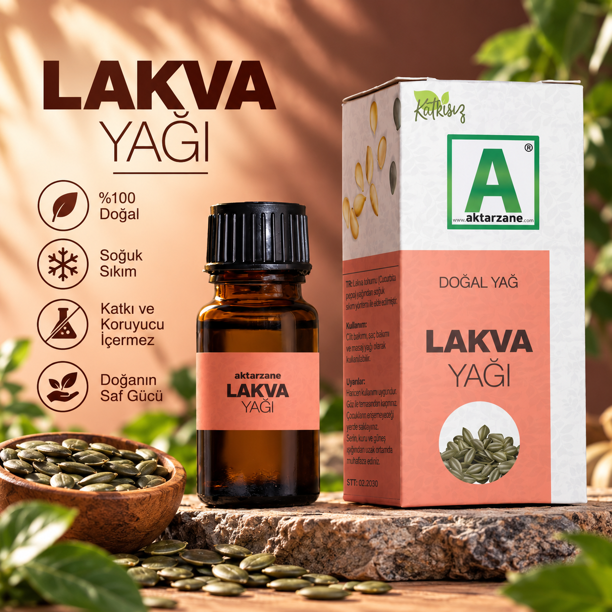 Aktarzane Lakva Yağı 20cc