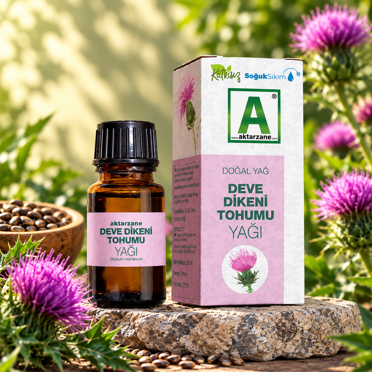 Aktarzane Deve Dikeni Tohumu Yağı 50cc