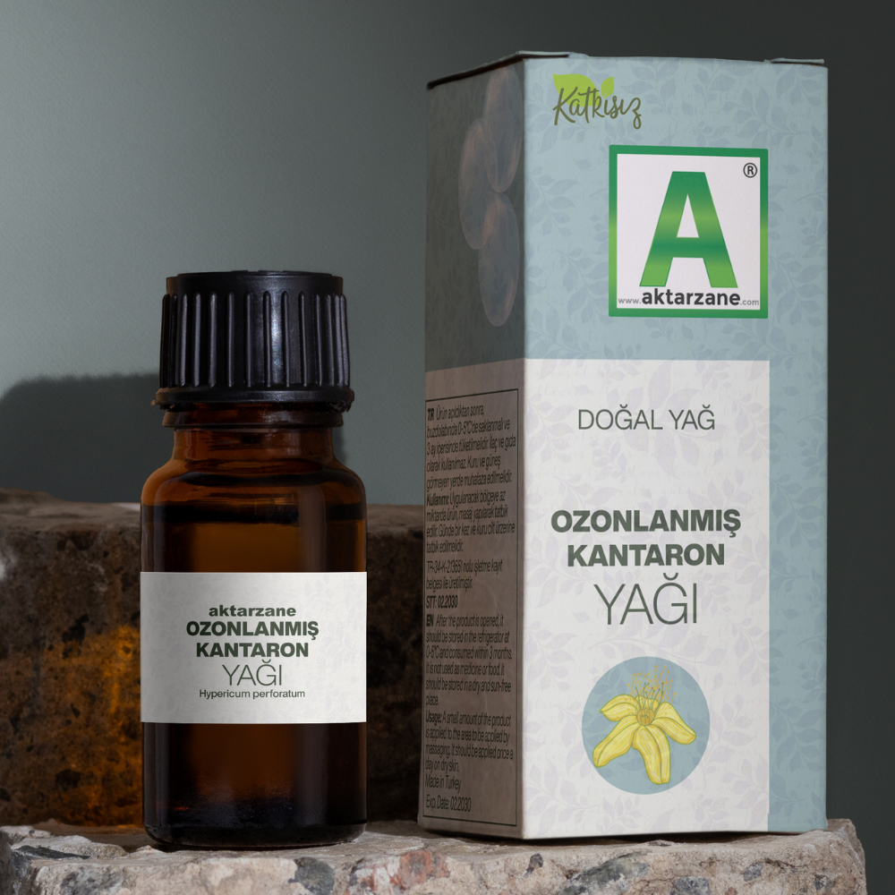 Aktarzane Ozonlanmış Kantaron Yağı 50cc
