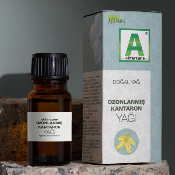 Aktarzane Ozonlanmış Kantaron Yağı 50cc
