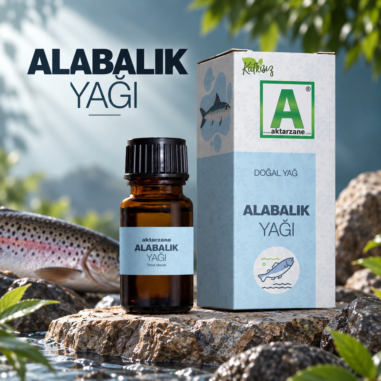 Aktarzane Alabalık Yağı 50cc