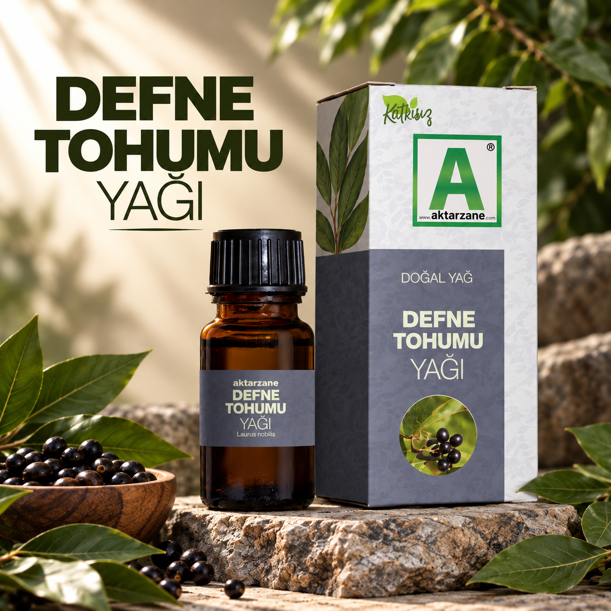 Aktarzane Defne Tohumu Yağı 50cc