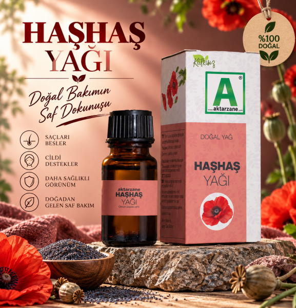 Aktarzane Haşhaş Yağı 50cc