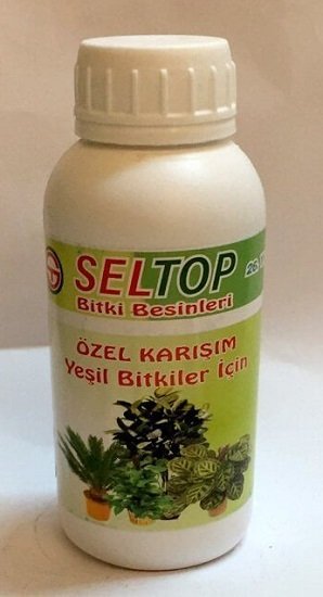 Seltop Bitki Besini Yeşil Bitkiler için 250ml