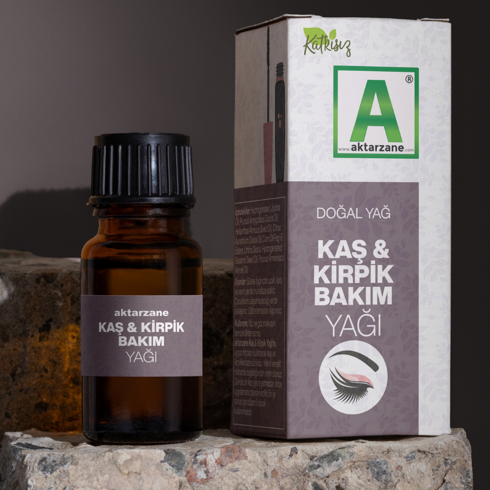 Aktarzane Kaş Kirpik Bakım Yağı 50cc