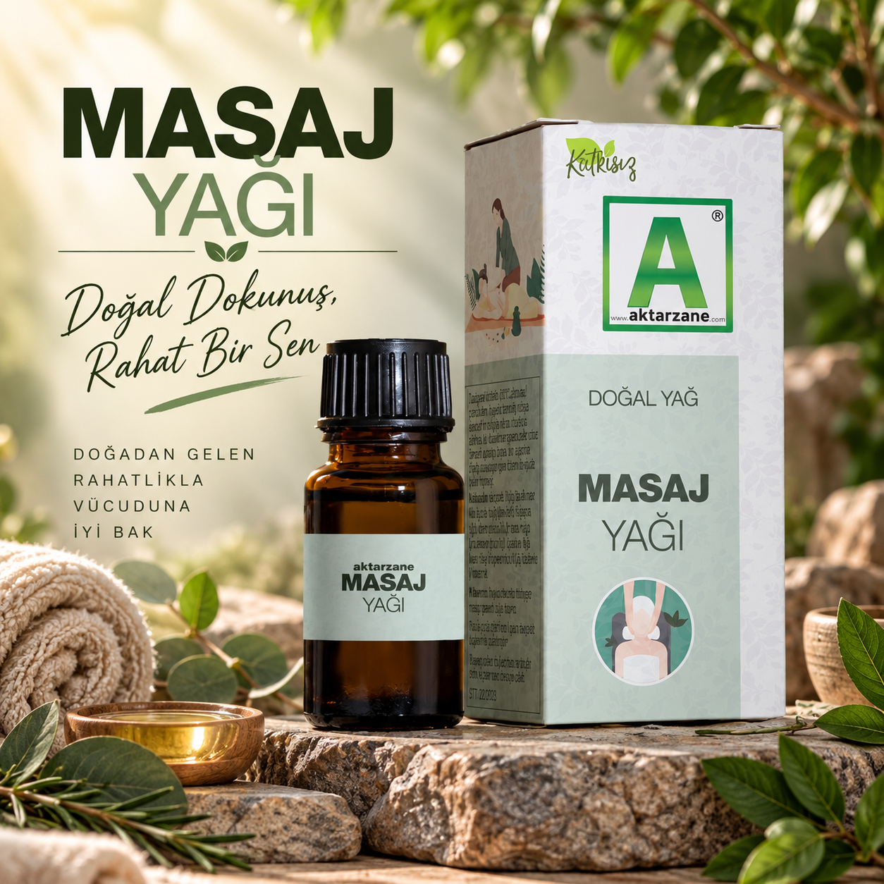 Aktarzane Masaj Yağı 50cc