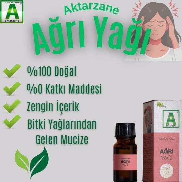 Aktarzane Ağrı Yağı 50cc